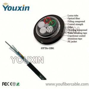 Cable de Fibra Óptica de Tubo Suelto con Armadura de Cinta de Aluminio para Construcción de Telecomunicaciones en Tuberías Exteriores - Product Image 5