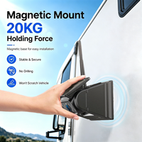 Solar Powered AHD 1080P IP68 Magnetic WiFi Reverse Car Camera 100+M Wireless Front/Rear View Truck RV Van Bus IOS Android App