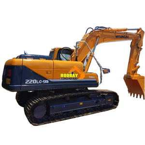 Excavatrice sur chenilles Hyundai 210-9S d'occasion, modèle 2022, 21 tonnes, moteur, boîte de vitesses, pompe, roulement d'origine, capacité de la benne de 1 m³, à vendre - Product Image 5