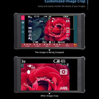 FPortkeys PT6 Moniteur de champ de caméra à écran tactile de 5.2 pouces avec 4K 30p 3D LUT Hd 1920x1080 sur les moniteurs de caméra