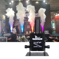 Canon de scène de club de puissance micro jet de co2 avec rvb