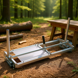 Scie à chaîne portable en aluminium et acier, 14-36 pouces, machine à scier le bois, barre de sciage horizontale - Product Image 2