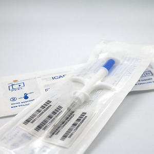 134,<span class=keywords><strong>2</strong></span> KHz programable EM4305 Chip RFID ID de animales de vidrio Etiqueta de seguimiento de Microchip para mascotas DE GESTIÓN DE - Product Image 5