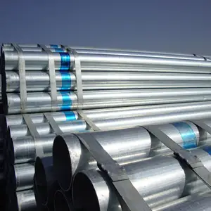Hot Dip 5 2,5 Pulgadas 100mm Diámetro 4 Galvanizado 150x150 Square Tubular Steel Iron 6 Tube Pipe 3,2mm