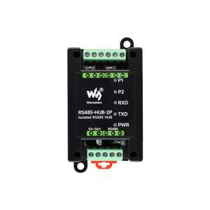 Módulo de comunicación de grado industrial de 2 canales RS485, en cascada, con relé/control/aislamiento de red - Product Image 2