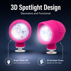 En gros, Breloques lumineuses LED pour chaussures à activation par vibration, multicolores, étanches, et lumières pour sabots couleur personnalisée - Product Image 3