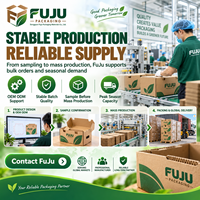 FUJU High-End Ecologische, Robuuste Golfkartonnen Verpakkingen voor Landbouw/Fruit/Groente, Op Maat met Eigen Logo