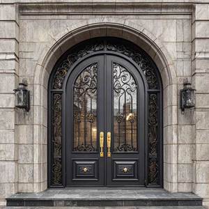 Sunnysky Modern Steel <strong>Gate</strong> <strong>Grill</strong> <strong>Design</strong>/House <strong>Latest</strong> Main Swing Simple Driveway Wrought Iron <strong>Gate</strong> <strong>Designs</strong> Simple - Product Image 1
