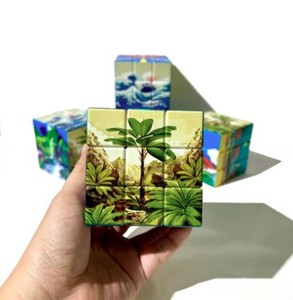 <span class=keywords><strong>Cubo</strong></span> Mágico Personalizado con Patrón 3x3 4x4, Juego de Cubos, Regalo Promocional Corporativo, Grabado Personalizado, Alivio del Estrés, Juguetes Antiestrés para Eventos - Product Image 3