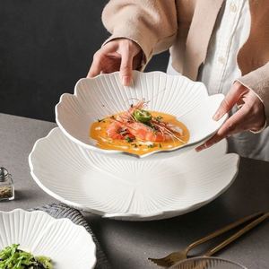 2025 New Creative Design Customized Creative Patterned <b>Ceramic</b> <b>Plates</b> - High-Value for Pasta/Steak/Dessert - Party & Restaurant - Product Image 1