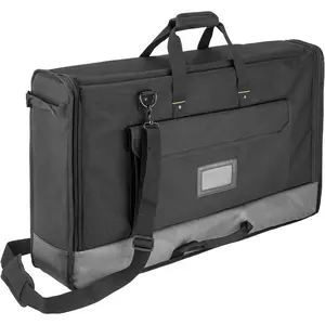 Monitor Carrying Case Padded Travel Bag Hold Up to 2 LCD Screens/TVs Travel Carrying Case