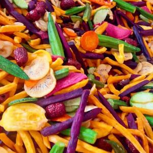 सूखे मिश्रित फल और सब्जी क्रिस्पी स्वस्थ स्नैक्स चीनी विशेष फल और सब्जी स्नैक्स - Product Image 6