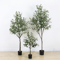Longs tar New Design Beste Qualität Olivenbaum für Outdoor-Innendekoration 120cm 130cm künstliche grüne Pflanze