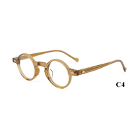 Fabricant de nouveaux produits lunettes basses quantité minimale de commande pour femmes lunettes rondes en verre à monture en acétate