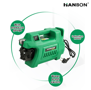 1800W High Power <b>Car</b> Wash <b>Machine</b> with Copper Motor and Pump Nozzle for Pressure Cleaning HB-141603 Model 220V 100Bar - Product Image 4