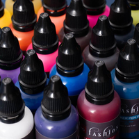 Kit de peinture aérographe pour artistes 10/20/30ml 9/16/24/36/48/52 couleurs Séchage rapide Peinture acrylique multi-usages pour le coulage Fournitures de peinture