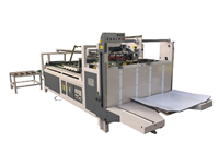 Máquina Semiautomática para Pegado de Cajas de Cartón Corrugado, Sellado Adhesivo de Alta Eficiencia