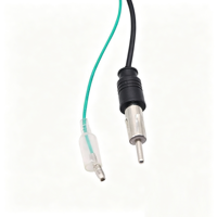 Câble adaptateur d'antenne radio double FAKRA, amplificateur de signal FM AM, faisceau pour autoradio Volkswagen Audi Skoda OEM