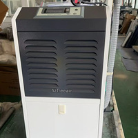 Déshumidificateur commercial pour piscine intérieure, type chariot portable avec dégivrage automatique, boîtier métallique