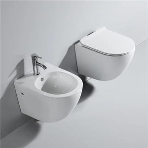 Offre Spéciale <span class=keywords><strong>WC</strong></span> sanitaires en céramique une pièce UF housse de siège doux-fermé chasse d'eau tornade mur suspendu toilette puissance rinçage CE salle de bain - Product Image 6