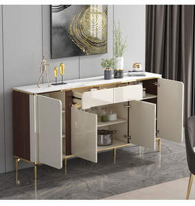 Mobili sala da pranzo bianco credenze armadi a Buffet mobili di lusso moderni mobili per la casa in legno <span class=keywords><strong>Idea</strong></span> 10 anni di esperienza di mobili - Product Image 5