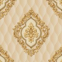 Papier peint damassé en relief pvc 3d, décoration pour murs, revêtement mural, bon marché, fournisseur chinois