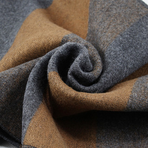 Accesorio de Moda para Hombre, Bufanda Clásica de Invierno, Tejido de Poliéster, Bufandas Largas, Suaves y Cálidas con Rayas para Hombre - Product Image 4