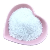 Sable de silice granulaire de quartz super blanc fin pour la filtration de l'eau sable de silice de Quartz blanc pur pierre de Quartz SiO2 naturelle