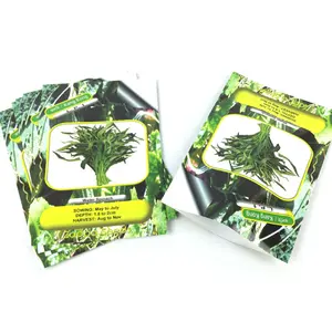 Custom Printed Agricultural Grain Seeds/Vegetable Seeds/Flower Seed Packaging Bags