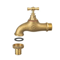 Robinet De Puisage Ifan en Gros Toutes Tailles en Laiton Avec Sortie d'Eau