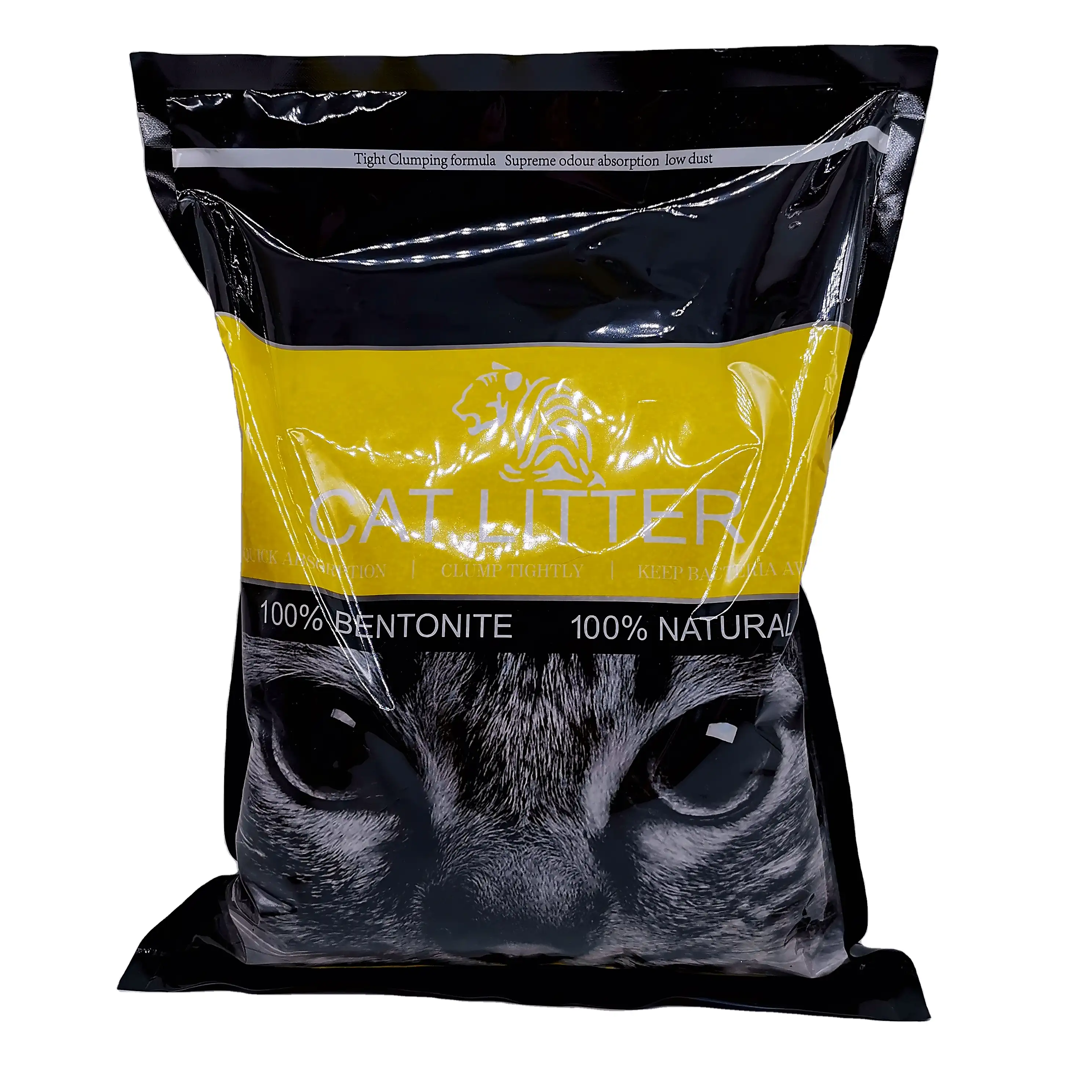 2021ผลิตภัณฑ์สัตว์เลี้ยงฝุ่นฟรีซูเปอร์ Clumping สัตว์เลี้ยงทรายธรรมชาติสีเบนโทไนท์แมวครอก