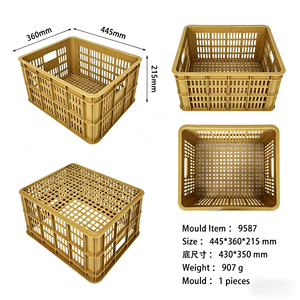 Stampo per Contenitore Industriale Usato in Plastica, Stampo per Cassa di Stoccaggio Usata, Stampo per Contenitore Industriale di Seconda Mano - Product Image 4