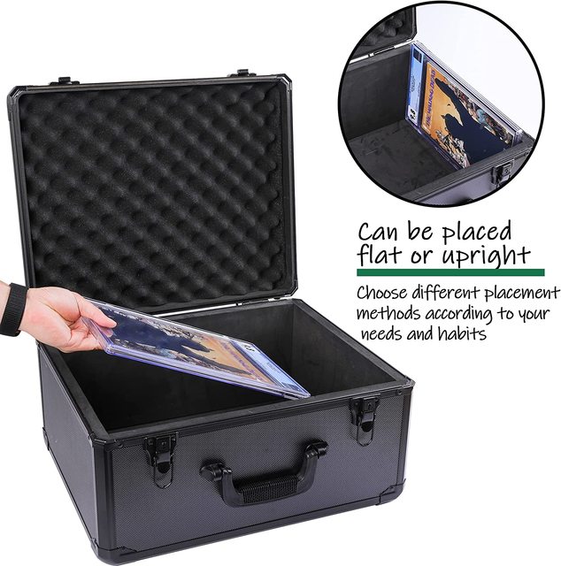 Graded Comic Book Storage Box - Graded Comic Bin Compatible With 27+ CGC Comic Book Slabs case