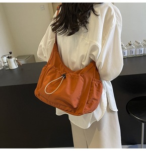 Bolsa Cruzada de Lona de Gran Capacidad, Bolso de Hombro Único para <span class=keywords><strong>Mujer</strong></span>, Bolso de Mano con Múltiples Bolsillos, Bolso <span class=keywords><strong>Bandolera</strong></span>, Bolso Mensajero de Lona - Product Image 6