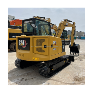 Mini-excavatrice hydraulique sur chenilles d'occasion en bon état, 6,5 tonnes, avec moteur et boîte de vitesses d'origine, pour travaux d'aménagement paysager et petites constructions. - Product Image 6