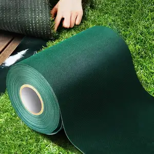 Rumput rumput rumput buatan hijau selotip Kelim rumput sintetis untuk karpet rumput karpet sambungan karpet karpet rumput penghubung