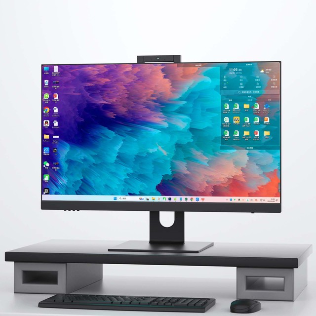 24-Inch All-in-One PC with Core I5/i7 for Office & Gaming WiFi/BT Connectivity