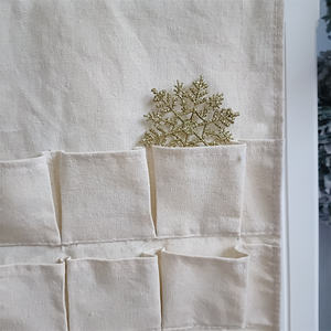 Compte à Rebours Avant Noël Calendrier de l'Avent en Tissu <span class=keywords><strong>Vide</strong></span> Personnalisable pour Enfants 24 Poches Jouets Calendriers de l'Avent pour Enfants - Product Image 4