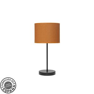 Lampe de table 1xe14, couleur noir/orange, 42x17x17 cm, idéale pour éclairer les espaces intérieurs et décorer les ambiances. - Product Image 1
