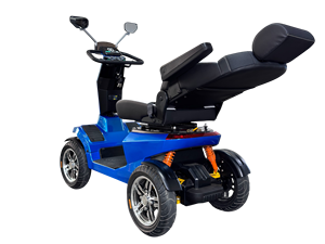 Scooter de 4 Ruedas para Adultos/Ancianos/Personas con Discapacidad, Batería de 70 Ah, Tipo Digital Inteligente, Carga de 150 kg - Product Image 3