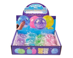 Jouet anti-stress en forme de mini-boulette personnalisable en gros, jouet mignon en forme de pain, jouet souple en TPR à presser pour enfants et adultes - Product Image 1