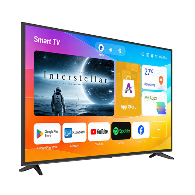 4K UHD 55 Inch Television Commercial Display DVB T2 S2 HD LED Android Smart TV with WebOS &Google Optional