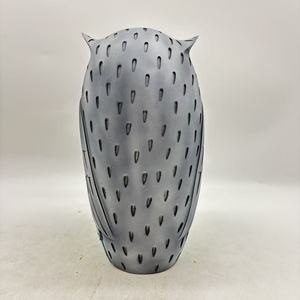 Statue d'hibou artisanale en résine personnalisée, collection de cadeaux d'Halloween, décoration de dortoir, sculpture animale, décoration de jardin domestique - Product Image 5