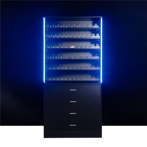 Mỹ Mỹ trạm xăng cửa hàng không khói thuốc lá bằng gỗ Kệ thuốc lá khói cửa hàng Showcase hiển thị khán đài xì gà - Product Image 5