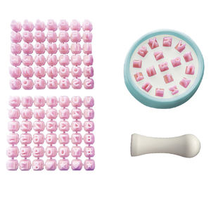 Timbres à biscuits avec lettres et chiffres personnalisés pour biscuits Fondant Alphabet numéro symbole emporte-pièces - Product Image 5