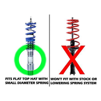 Coilover-Kit de suspension à billes pour Volkswagen Jetta Golf 00-05, 1 paire