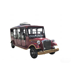 Voiture électrique classique européenne vintage, véhicule électrique rétro classique, produit automobile électrique vintage classique - Product Image 1