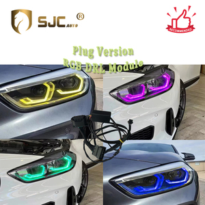 Moduli LED RGB DRL SJC Auto per BMW <span class=keywords><strong>Serie</strong></span> <span class=keywords><strong>1</strong></span> <span class=keywords><strong>F40</strong></span> <span class=keywords><strong>Serie</strong></span> 2 F44, Versione Plug and Play, Facile Installazione - Product Image 1