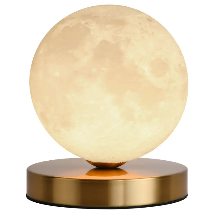 Moon Starry Tischlamp Simple Lighting Led Living Room Bedside Cordless Rechargeable Wireless Led Creative Pop Table Lamp