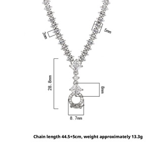 Hebilla de Cobre Ecológica Premium para Fabricación de Joyería DIY, Accesorios para Collares, Corte Marquesa, Cadena Ajustable Multifuncional - Product Image 6
